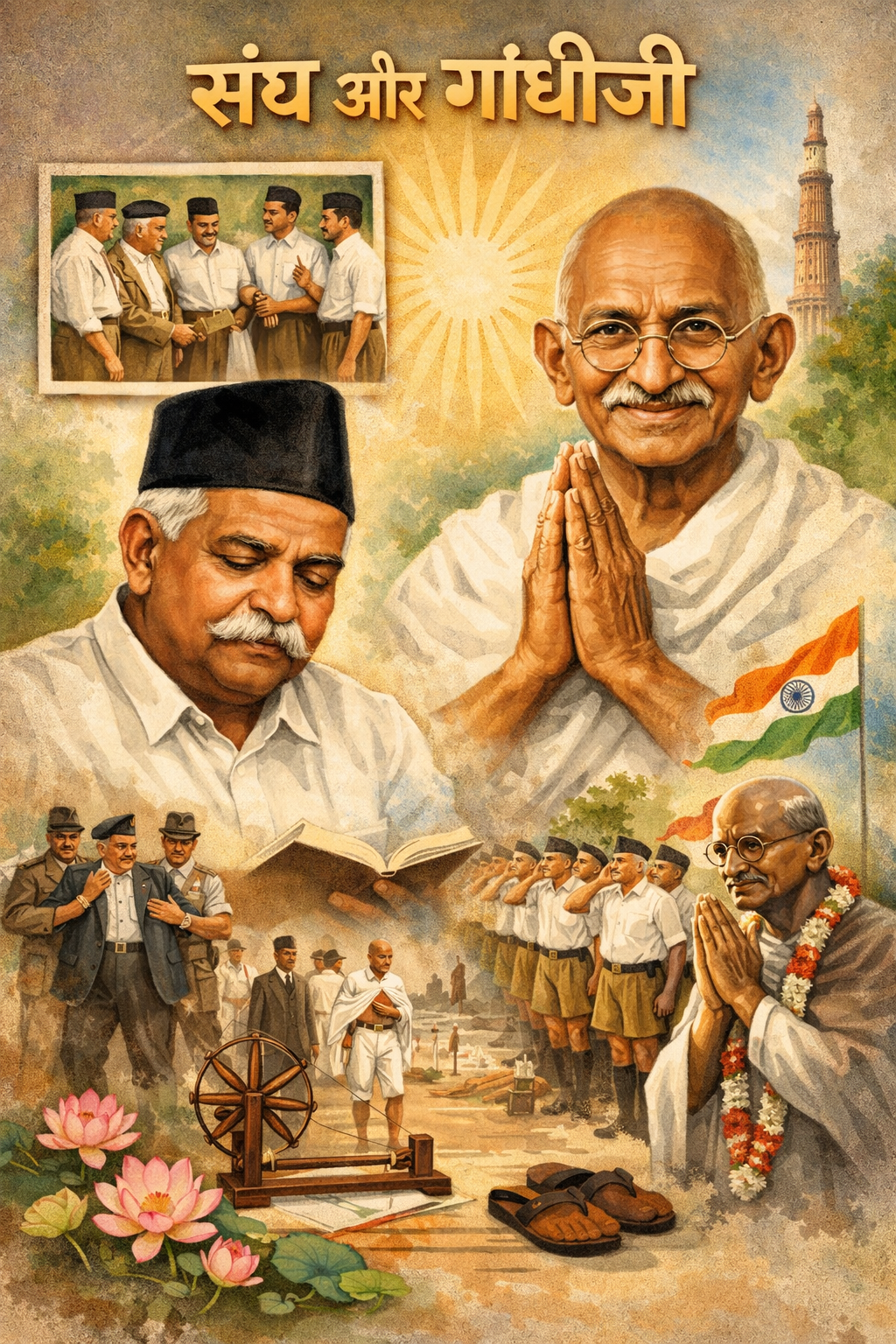 RSS and Mahatma Gandhi